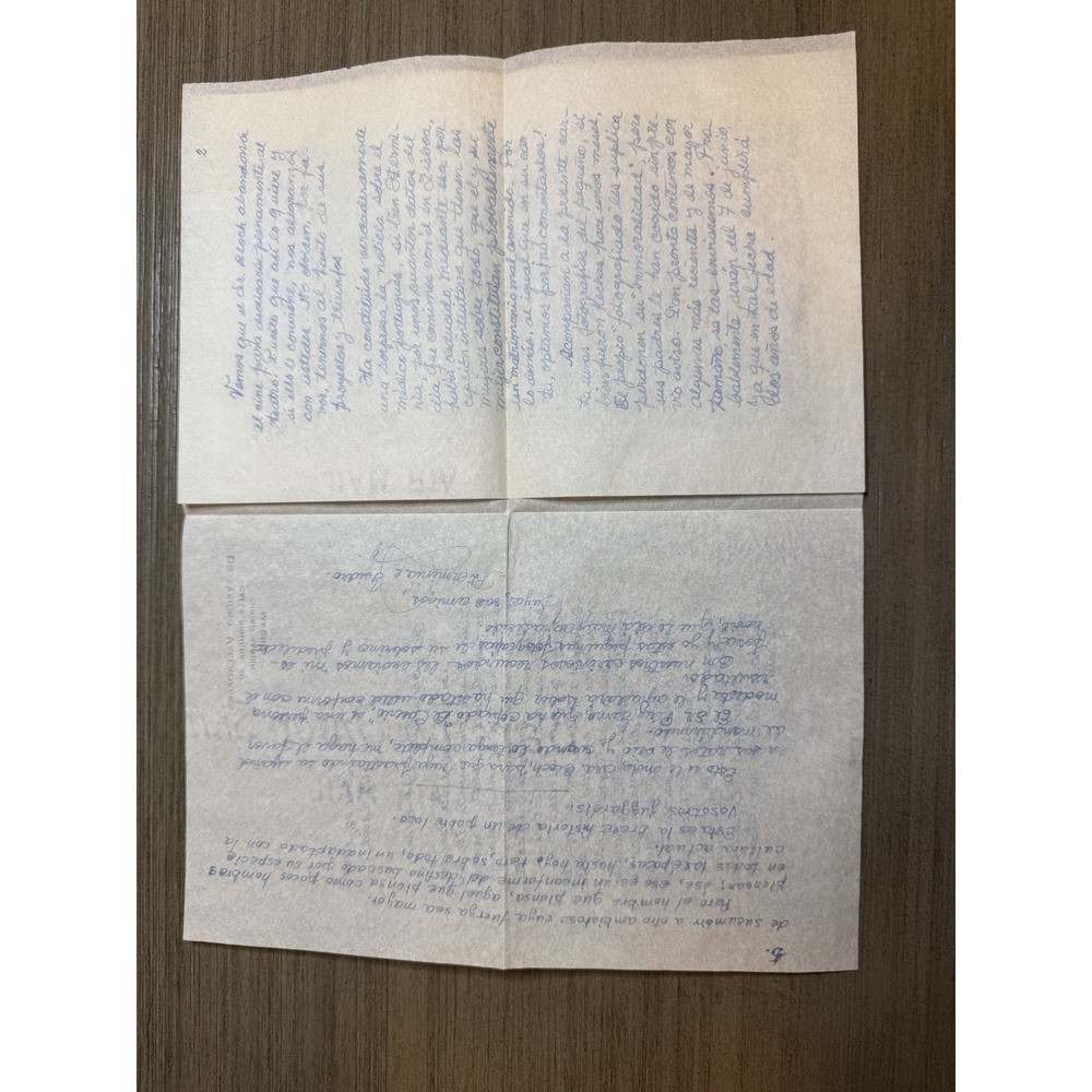 Edythe Latham Bloch x Dr. Ysidrio Valladares Letter Postcard Lot 1954-1963 - Picture 12 of 13